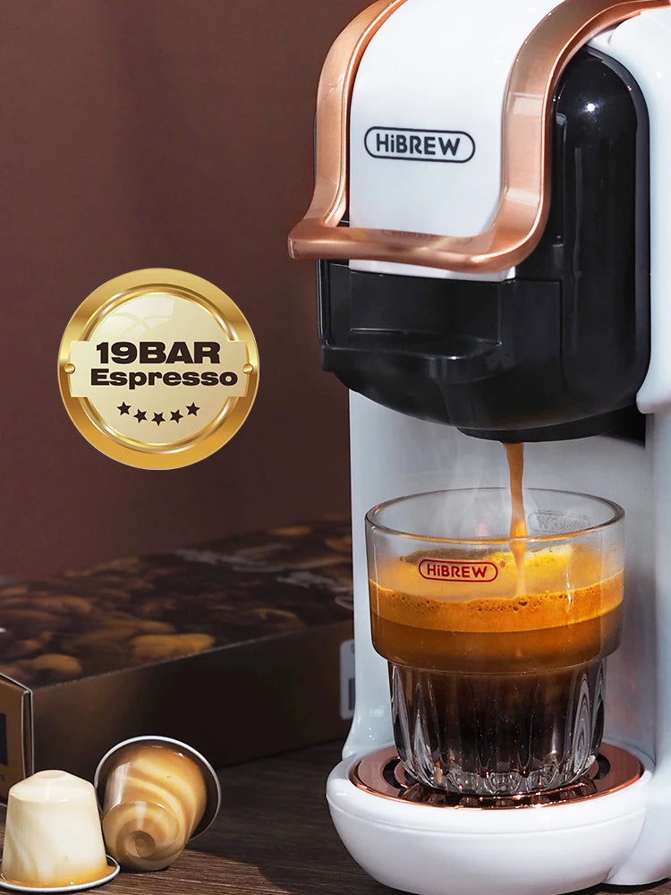 Multi capsule coffee machine HiBREW